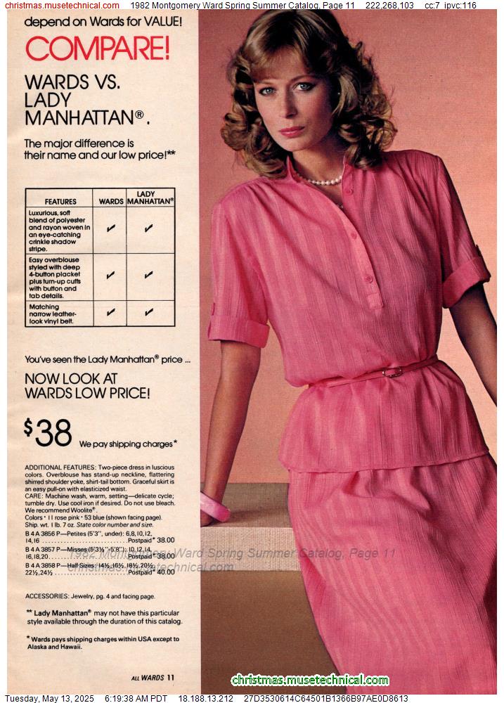 1982 Montgomery Ward Spring Summer Catalog, Page 11