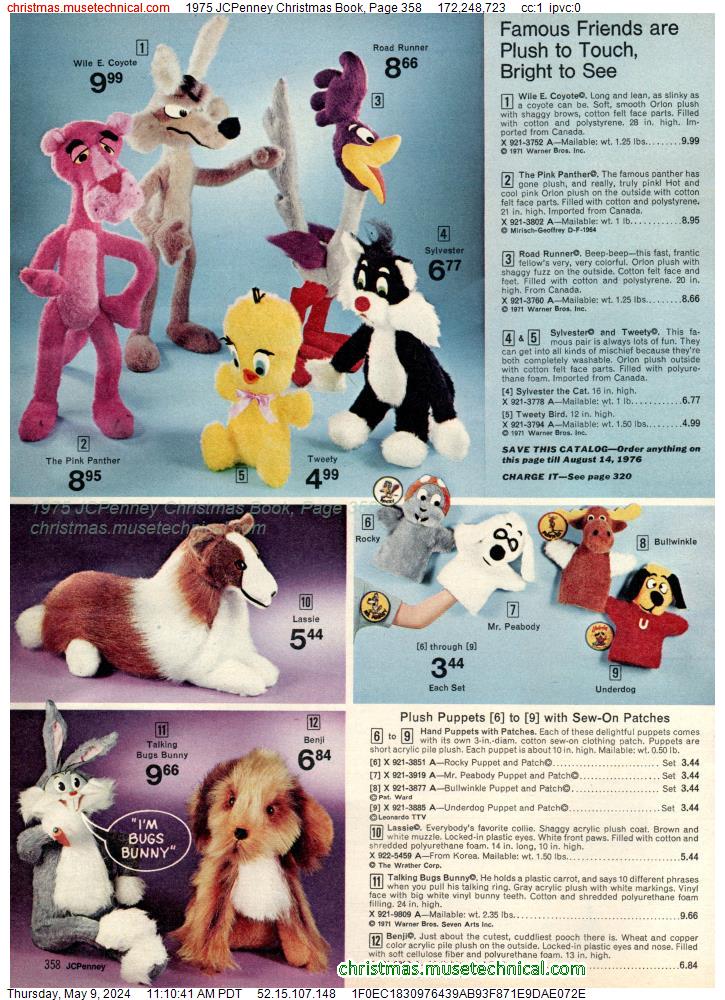 1975 JCPenney Christmas Book, Page 358