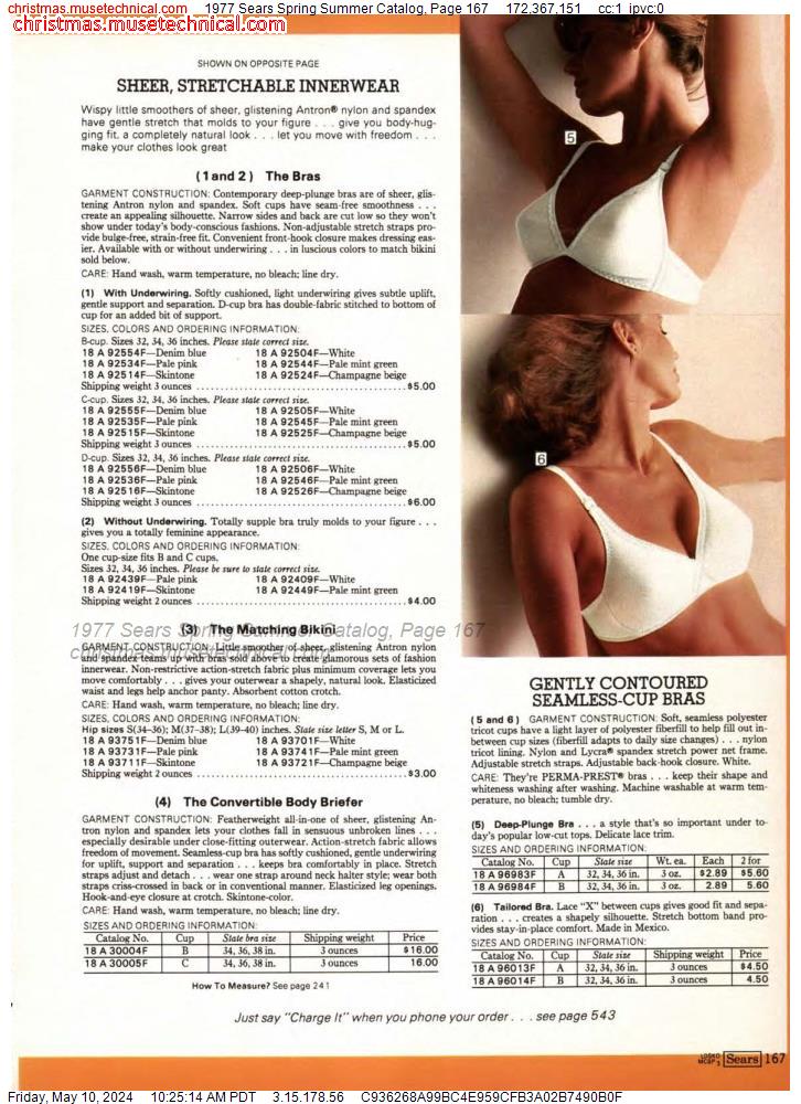 1977 Sears Spring Summer Catalog, Page 167