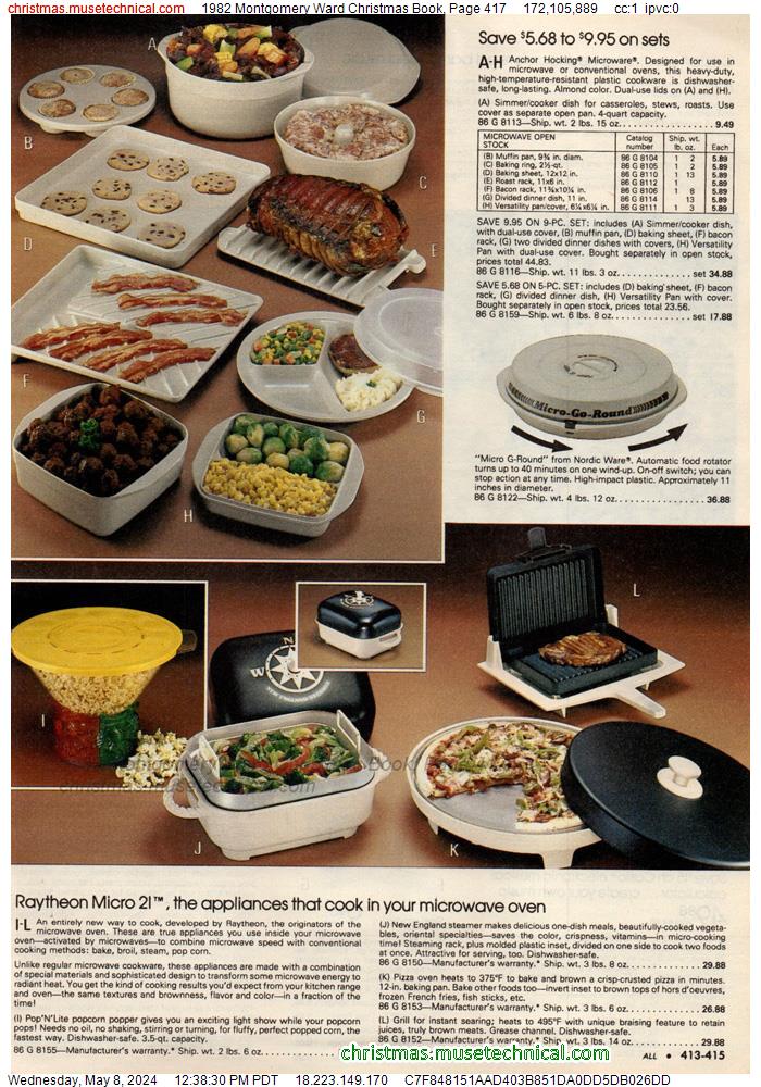 1982 Montgomery Ward Christmas Book, Page 417