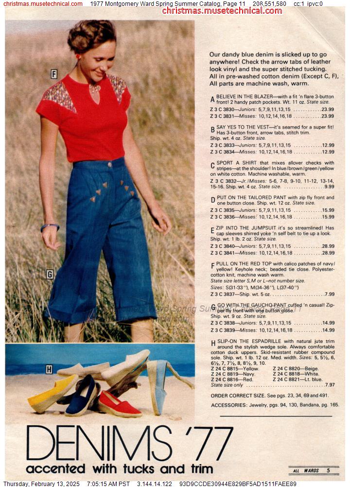 1977 Montgomery Ward Spring Summer Catalog, Page 11