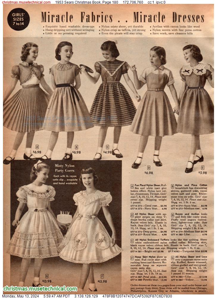 1953 Sears Christmas Book, Page 180