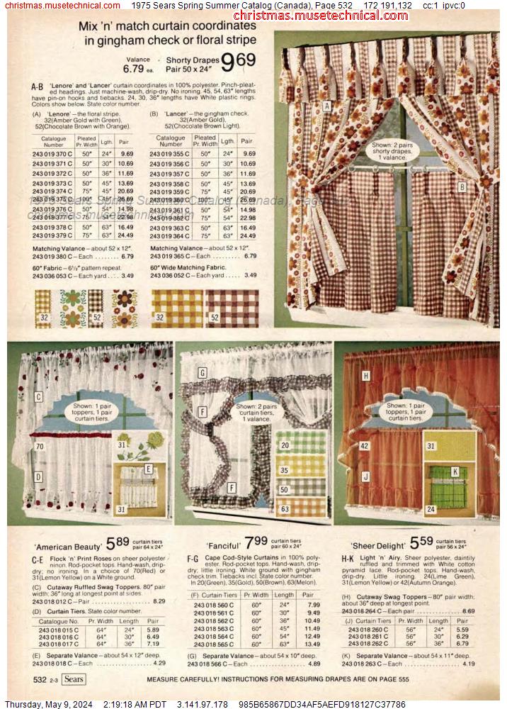 1975 Sears Spring Summer Catalog (Canada), Page 532
