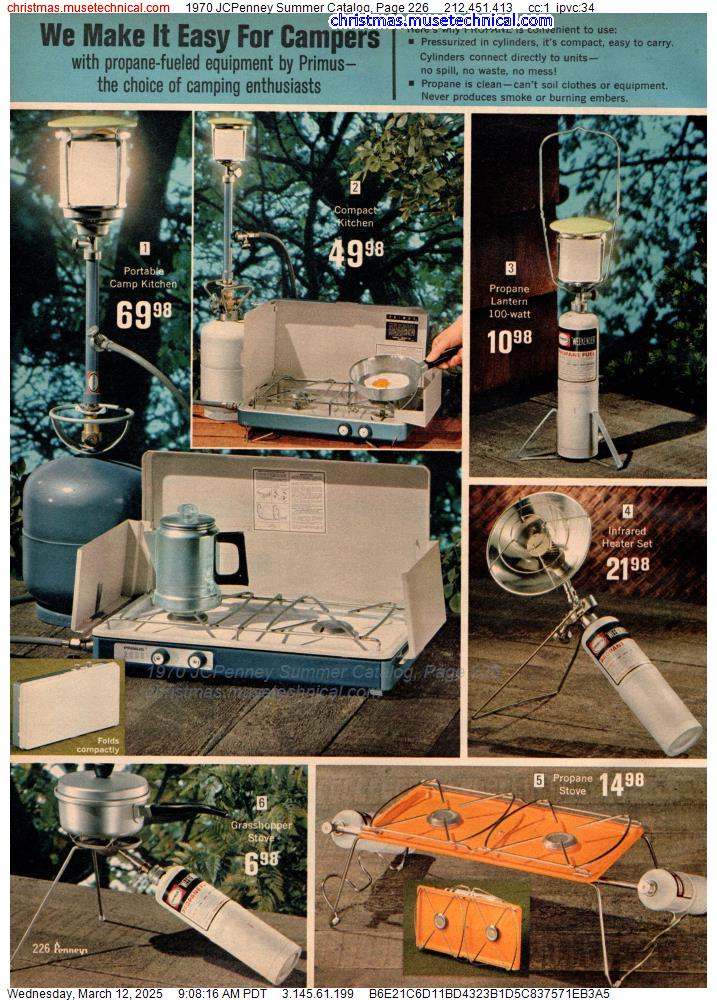 1970 JCPenney Summer Catalog, Page 226