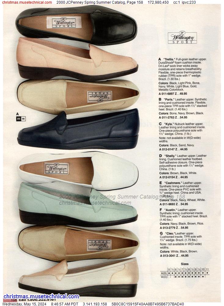 2000 JCPenney Spring Summer Catalog, Page 158