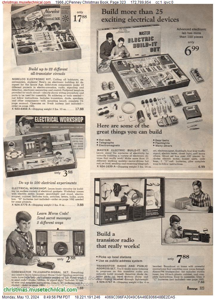 1966 JCPenney Christmas Book, Page 323