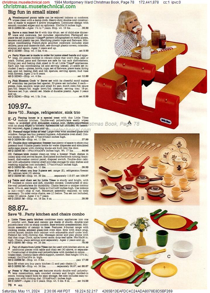 1984 Montgomery Ward Christmas Book, Page 78