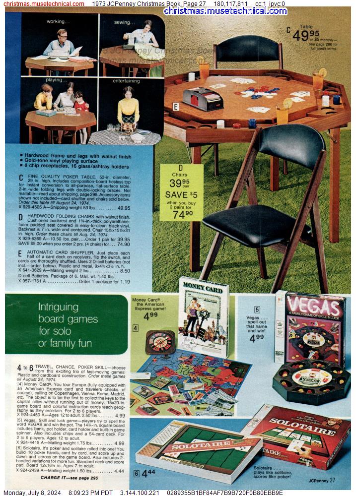 1973 JCPenney Christmas Book, Page 27