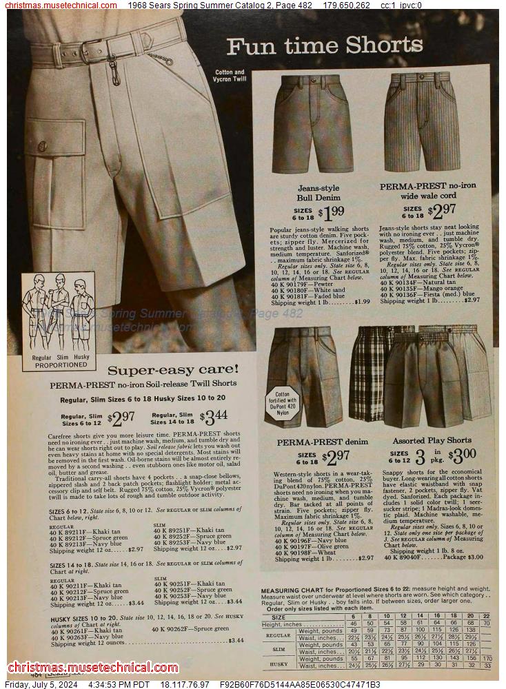 1968 Sears Spring Summer Catalog 2, Page 482