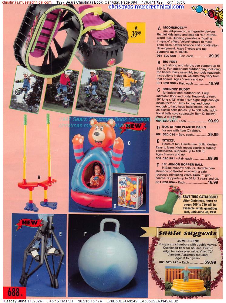 1997 Sears Christmas Book (Canada), Page 694