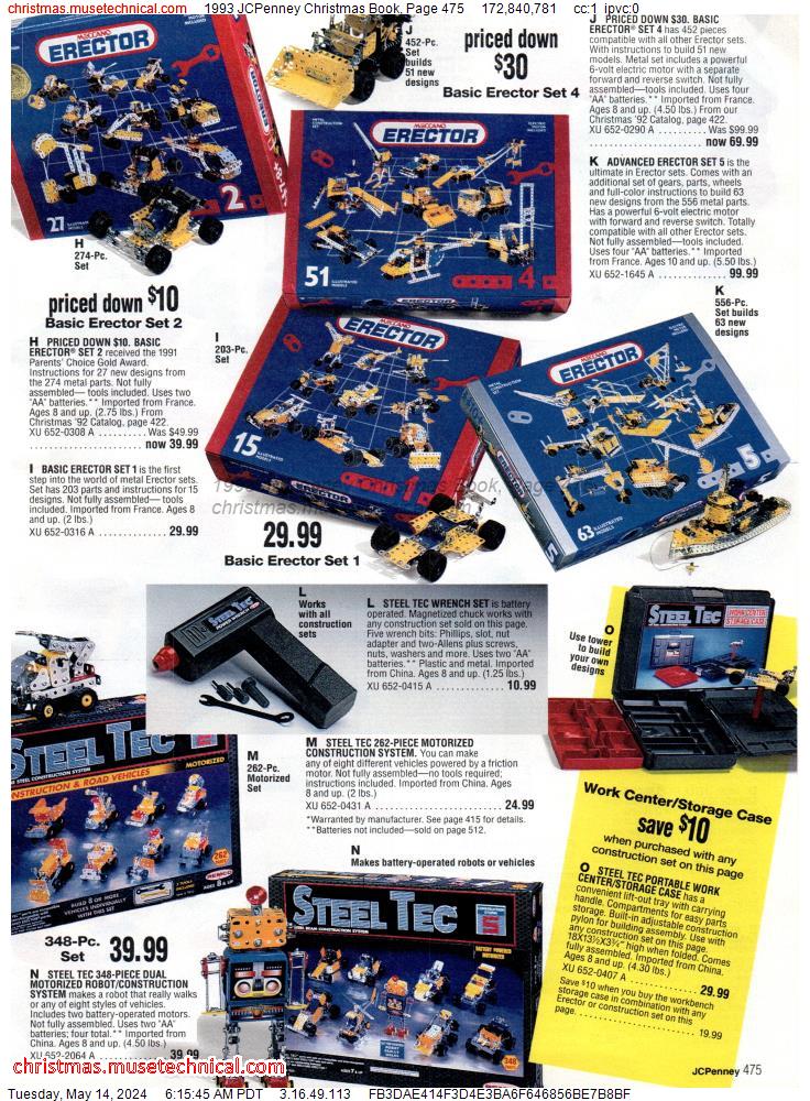 1993 JCPenney Christmas Book, Page 475