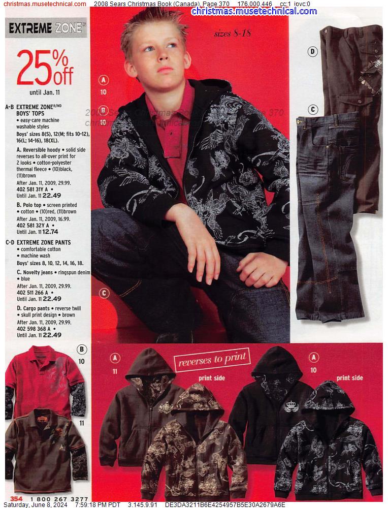 2008 Sears Christmas Book (Canada), Page 370