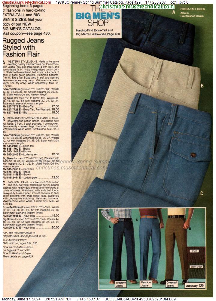 1979 JCPenney Spring Summer Catalog, Page 429