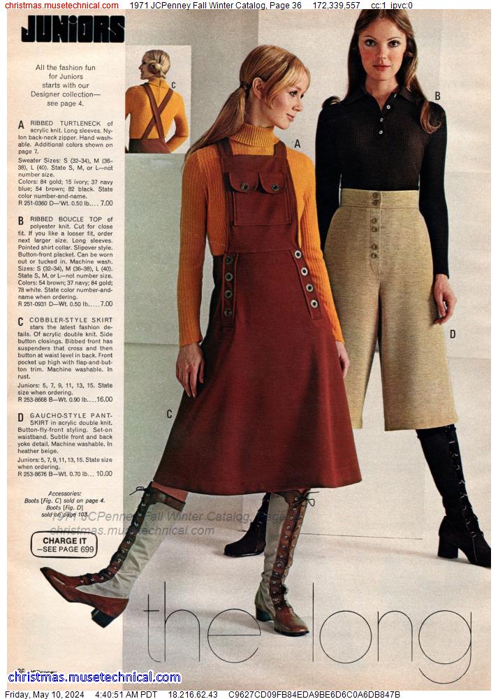 1971 JCPenney Fall Winter Catalog, Page 36