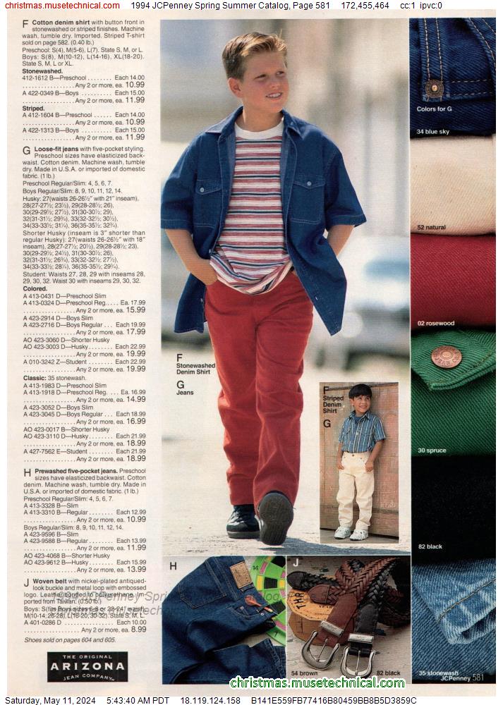 1994 JCPenney Spring Summer Catalog, Page 581