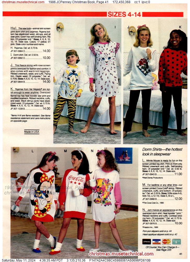 1986 JCPenney Christmas Book, Page 41