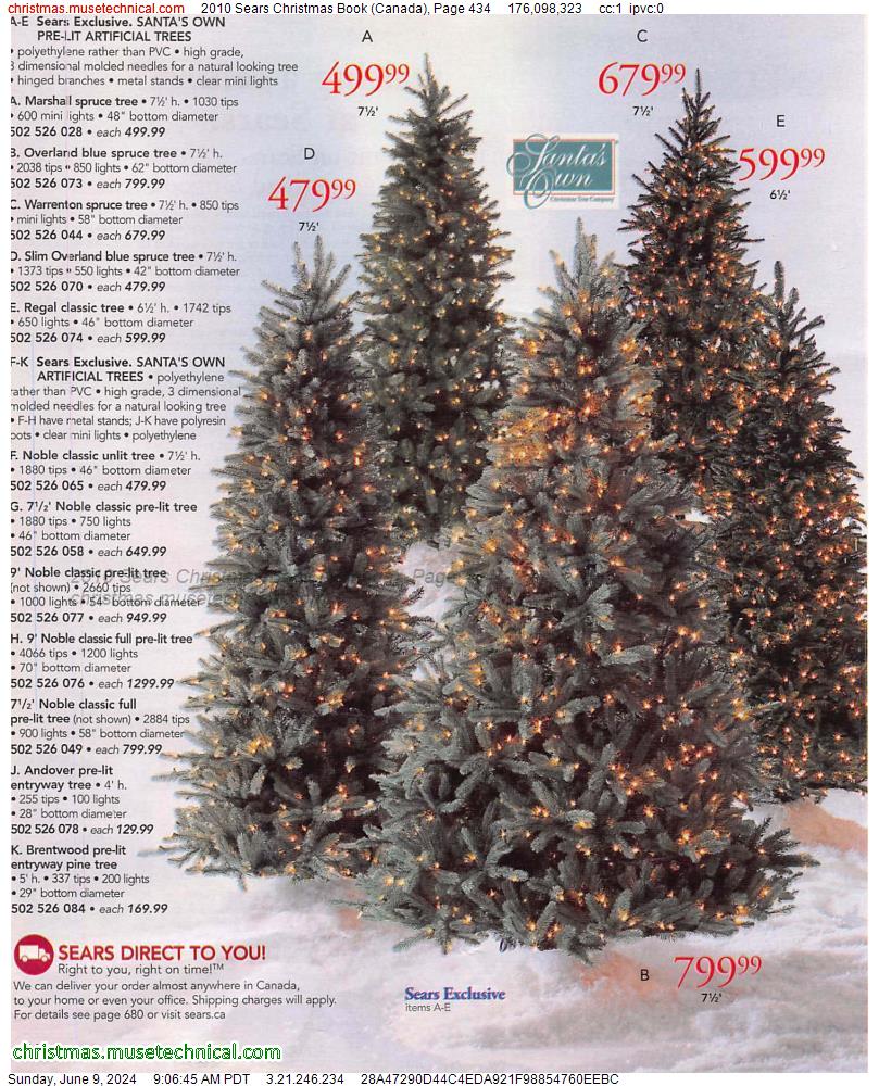 2010 Sears Christmas Book (Canada), Page 434