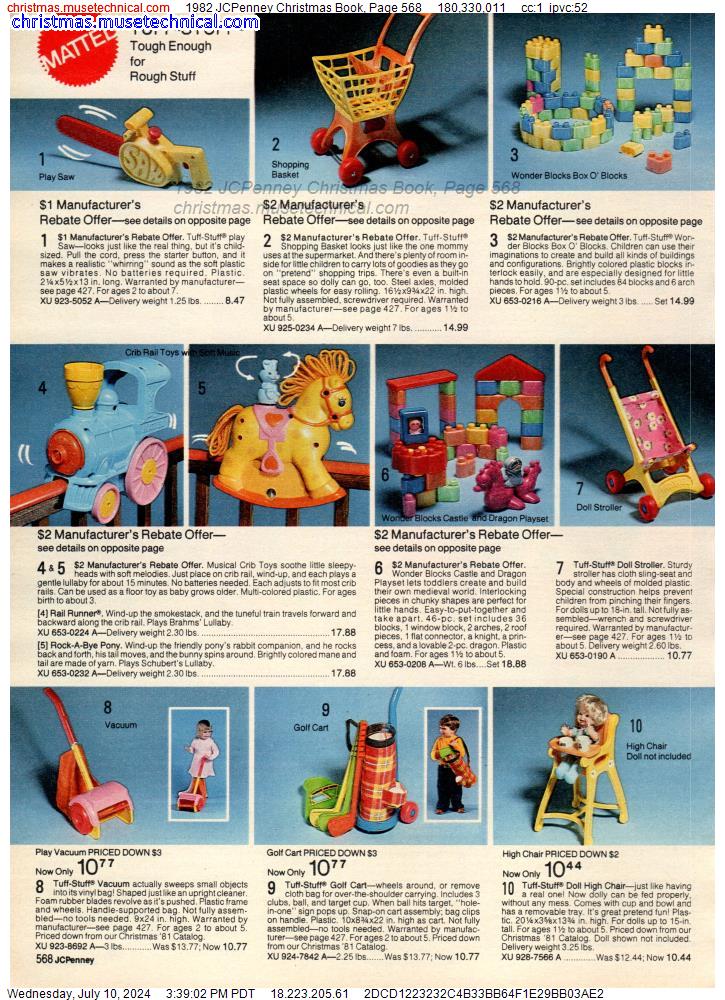1982 JCPenney Christmas Book, Page 568