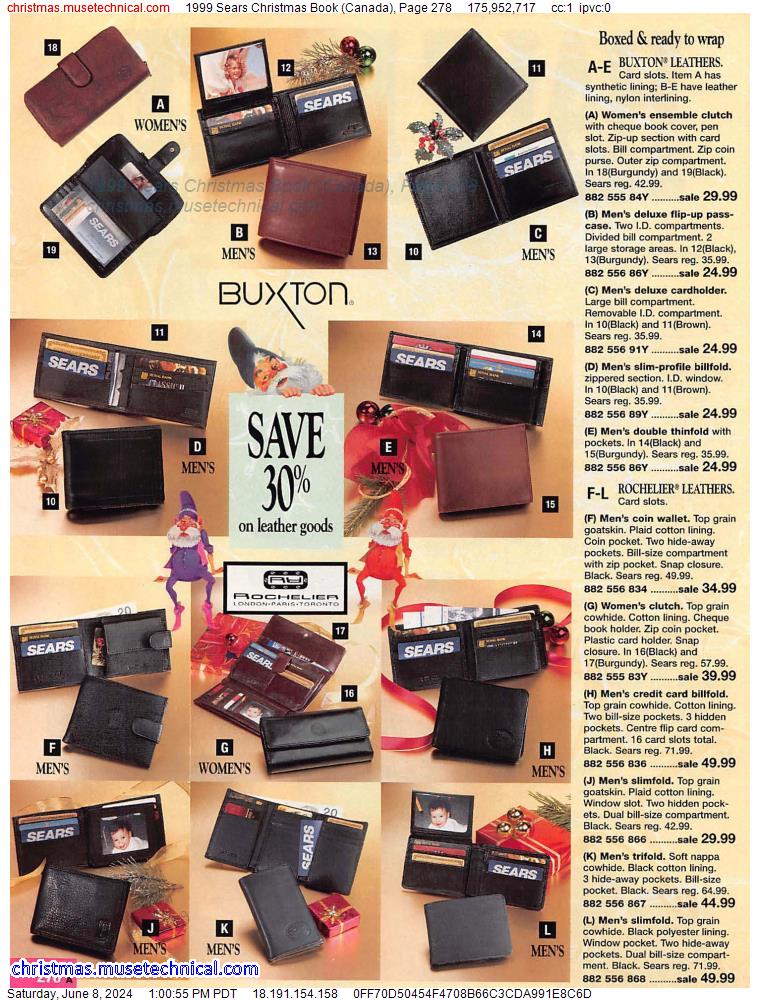 1999 Sears Christmas Book (Canada), Page 278