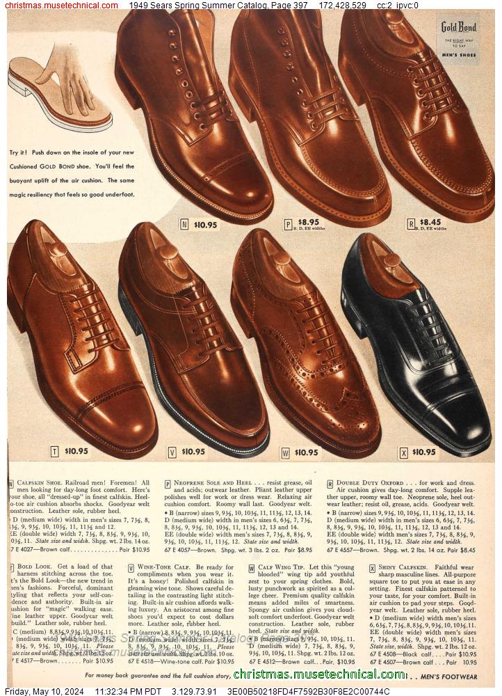 1949 Sears Spring Summer Catalog, Page 397
