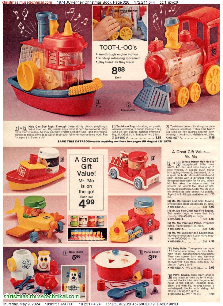 1974 JCPenney Christmas Book, Page 326