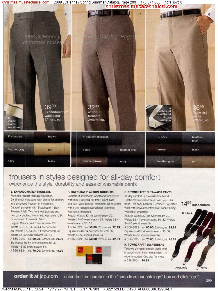 2008 JCPenney Spring Summer Catalog, Page 299