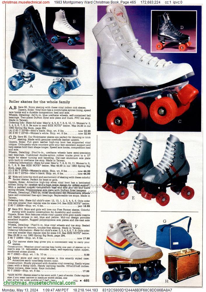 1983 Montgomery Ward Christmas Book, Page 465