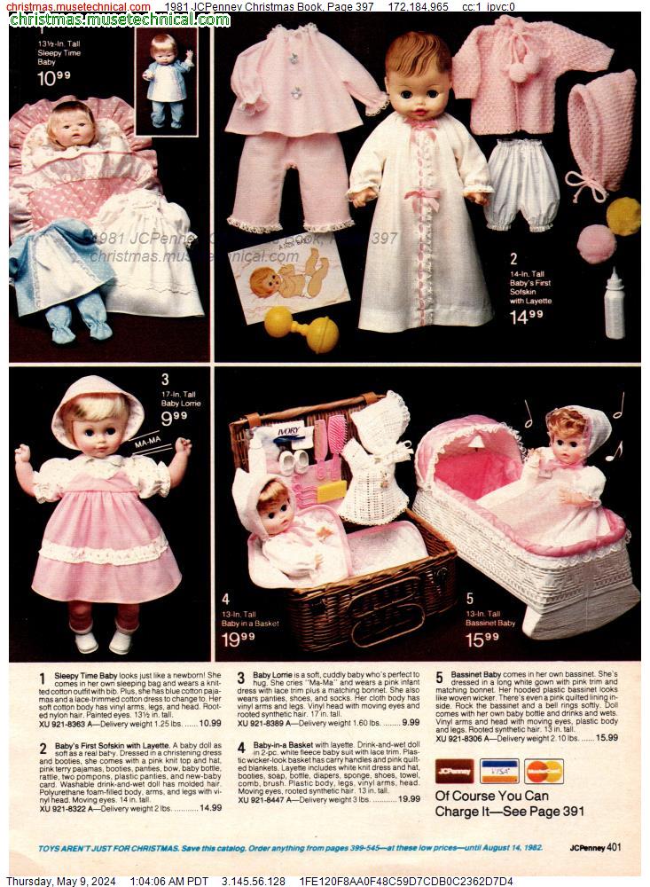 1981 JCPenney Christmas Book, Page 397