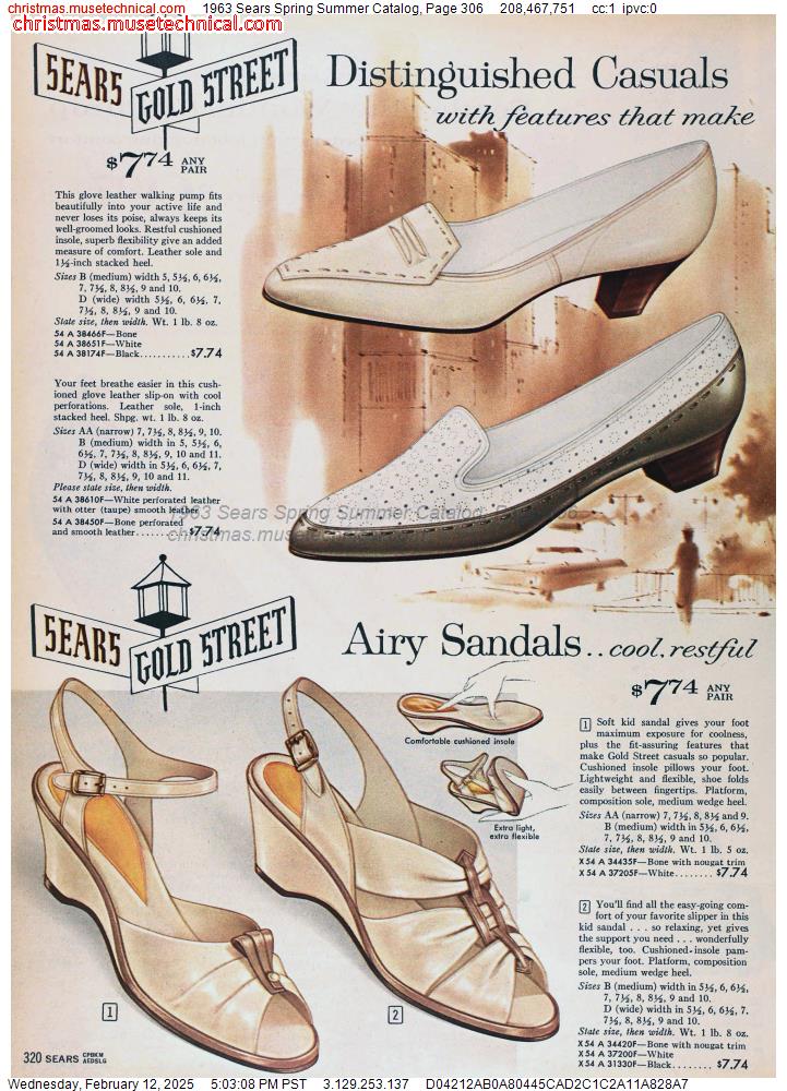 1963 Sears Spring Summer Catalog, Page 306