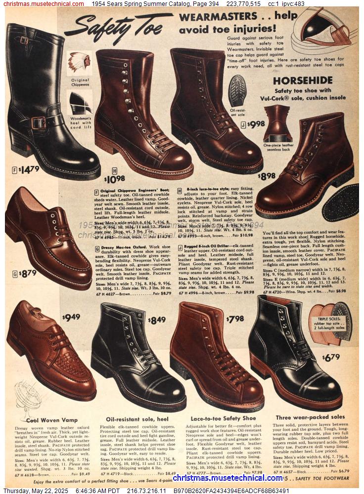 1954 Sears Spring Summer Catalog, Page 394
