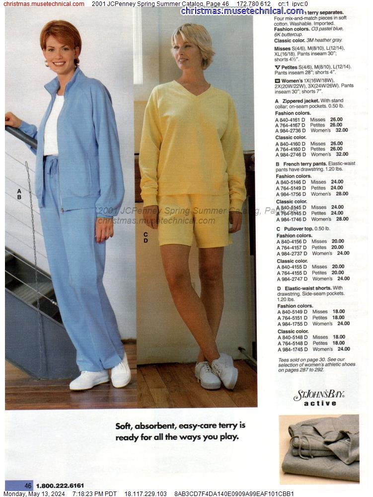 2001 JCPenney Spring Summer Catalog, Page 46