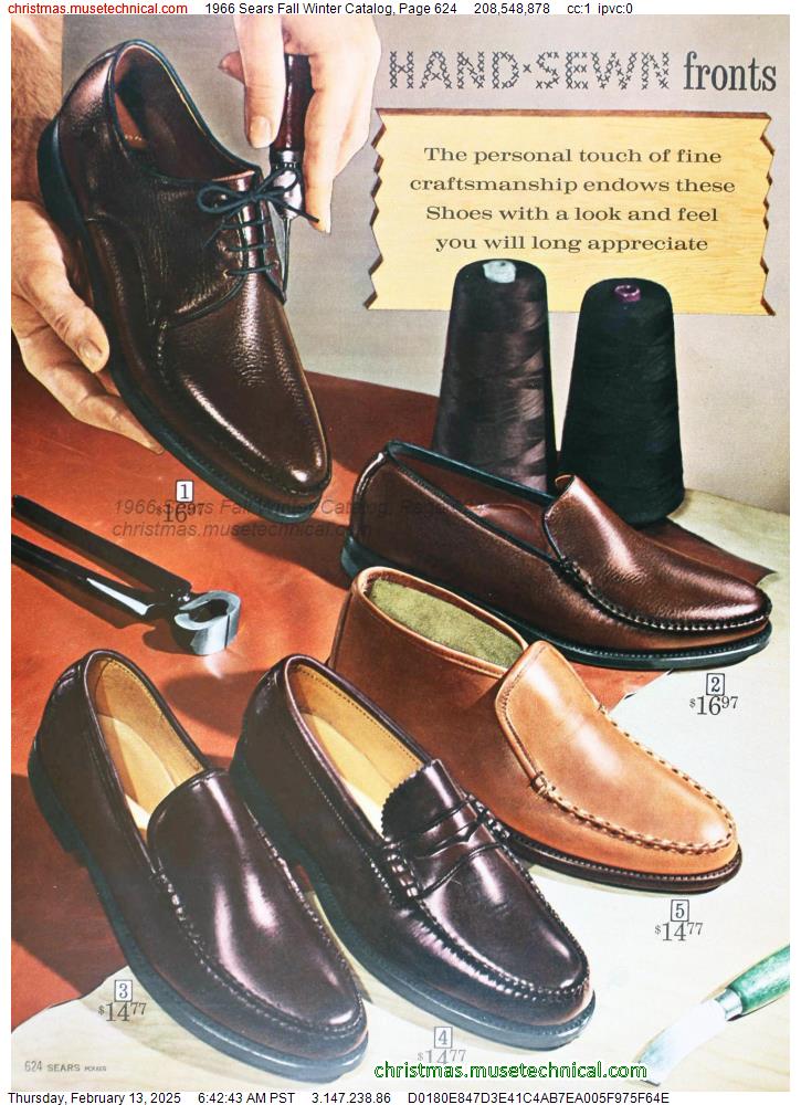 1966 Sears Fall Winter Catalog, Page 624