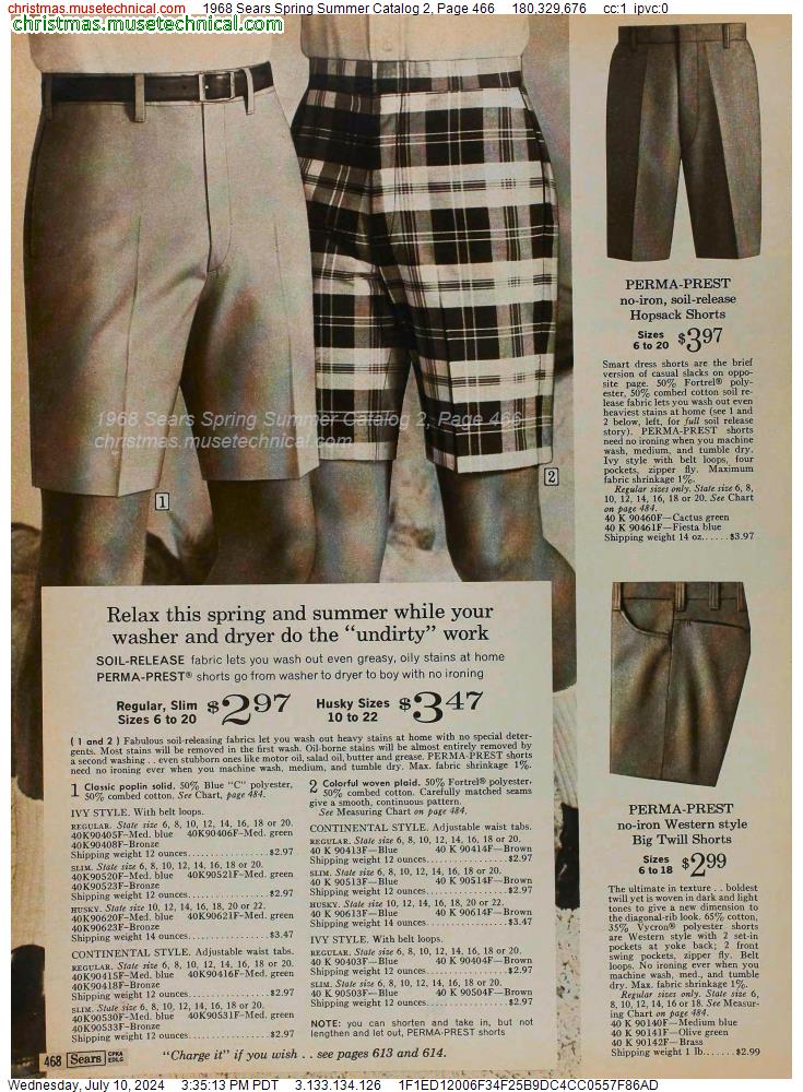 1968 Sears Spring Summer Catalog 2, Page 466
