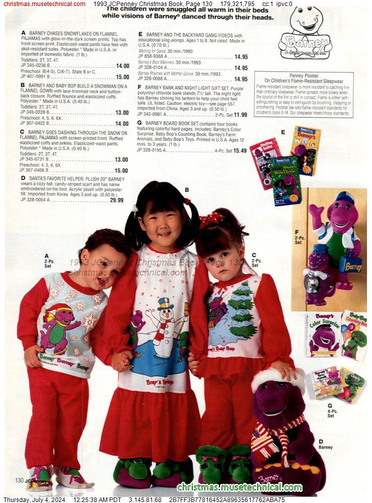 1993 JCPenney Christmas Book, Page 130