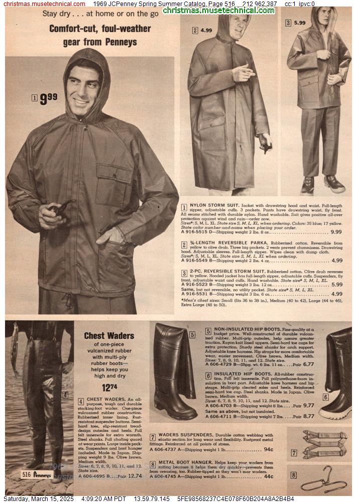 1969 JCPenney Spring Summer Catalog, Page 516