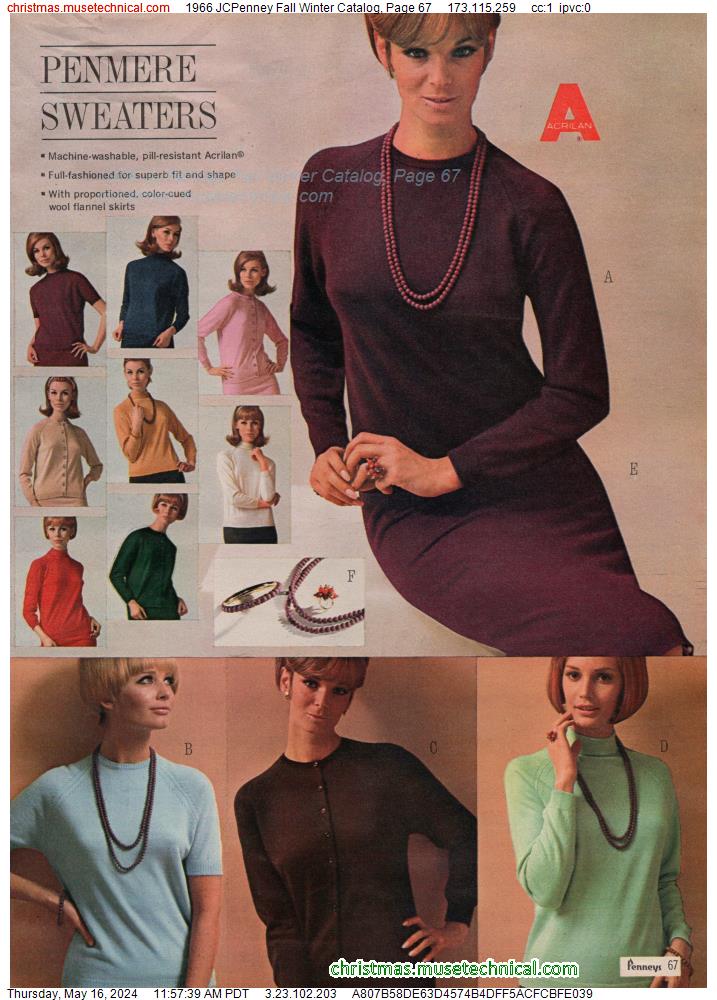 1966 JCPenney Fall Winter Catalog, Page 67