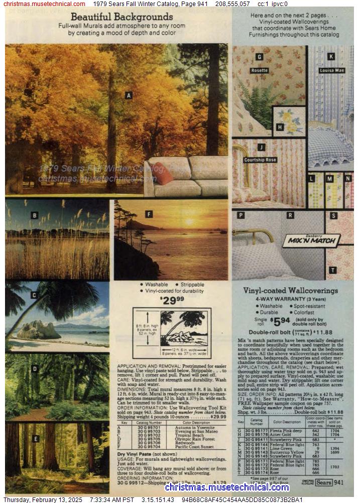 1979 Sears Fall Winter Catalog, Page 941