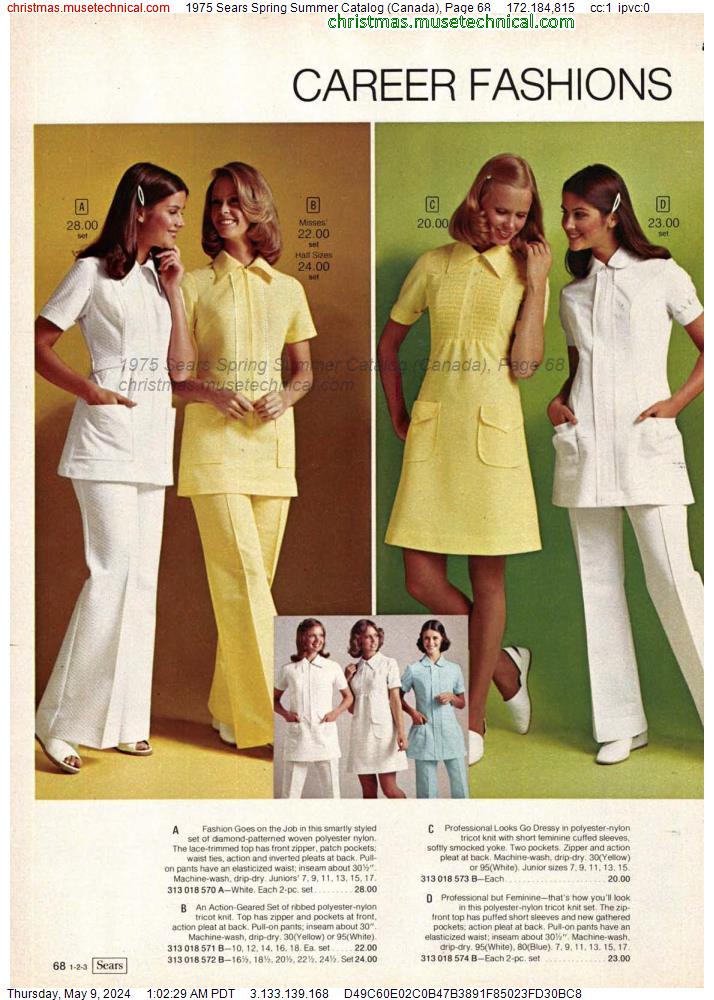 1975 Sears Spring Summer Catalog (Canada), Page 68