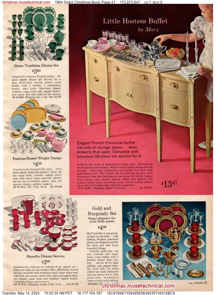 1964 Sears Christmas Book, Page 41