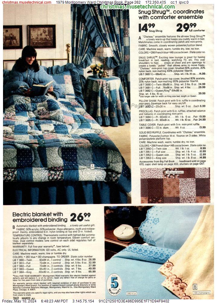 1979 Montgomery Ward Christmas Book, Page 262