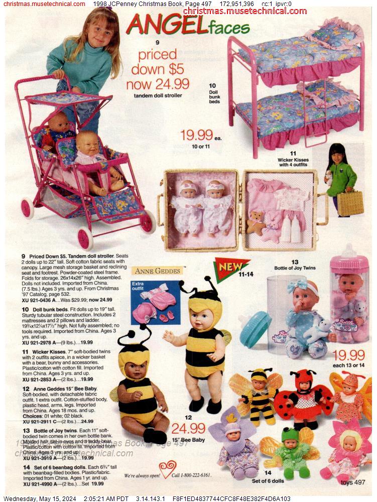 1998 JCPenney Christmas Book, Page 497