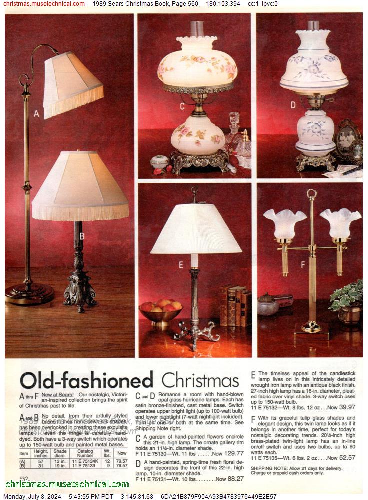 1989 Sears Christmas Book, Page 560