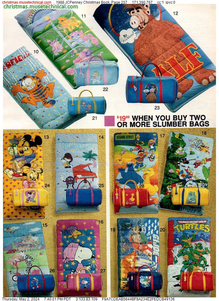 1988 JCPenney Christmas Book, Page 257