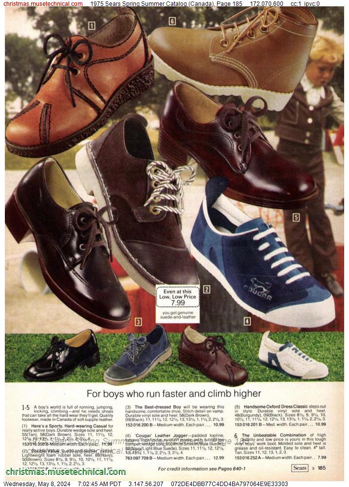1975 Sears Spring Summer Catalog (Canada), Page 185