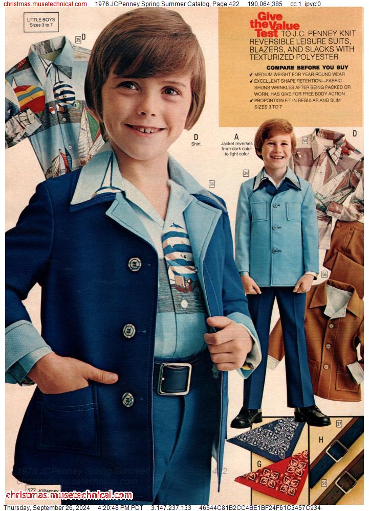 1976 JCPenney Spring Summer Catalog, Page 422