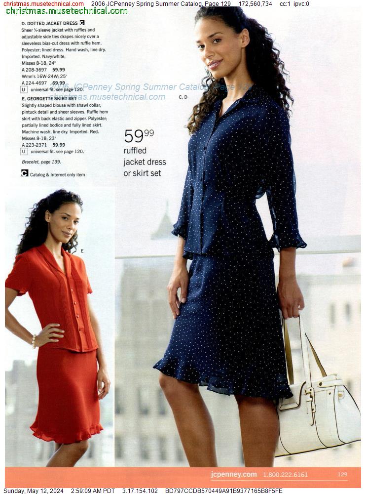 2006 JCPenney Spring Summer Catalog, Page 129