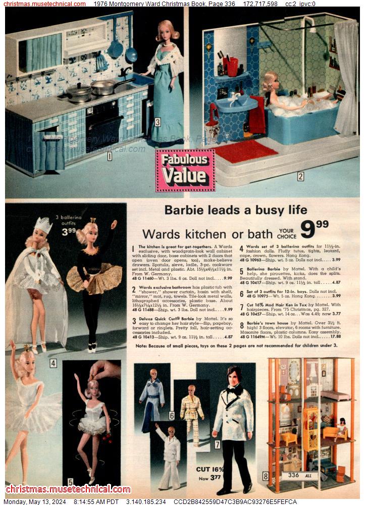 1976 Montgomery Ward Christmas Book, Page 336