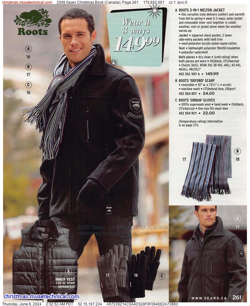 2009 Sears Christmas Book (Canada), Page 261