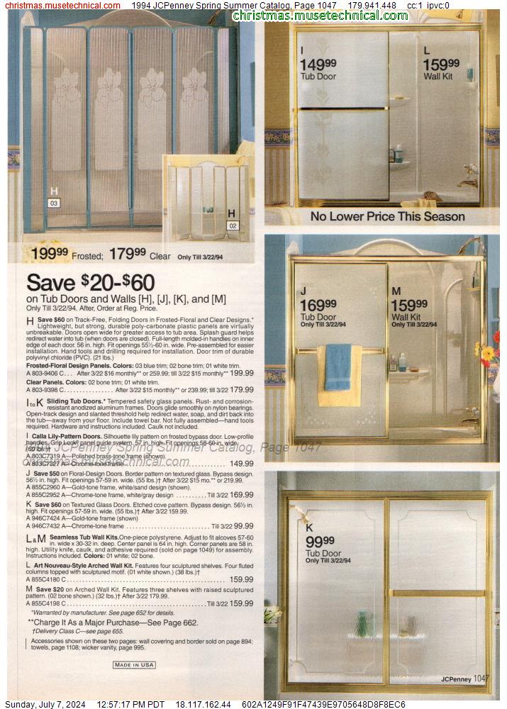 1994 JCPenney Spring Summer Catalog, Page 1047