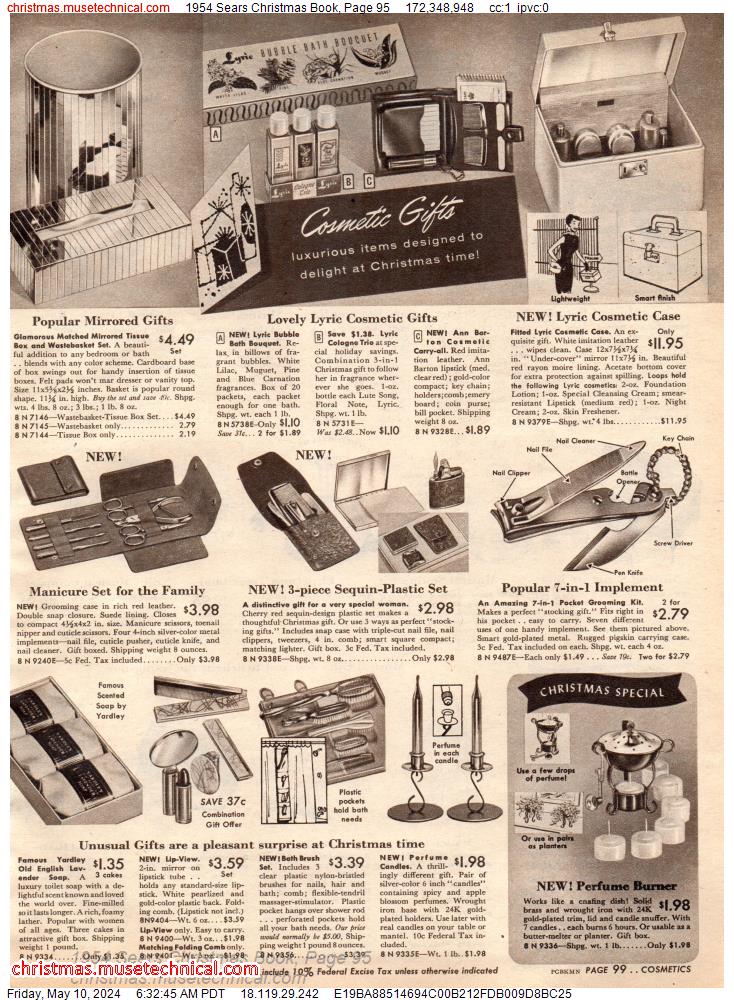 1954 Sears Christmas Book, Page 95